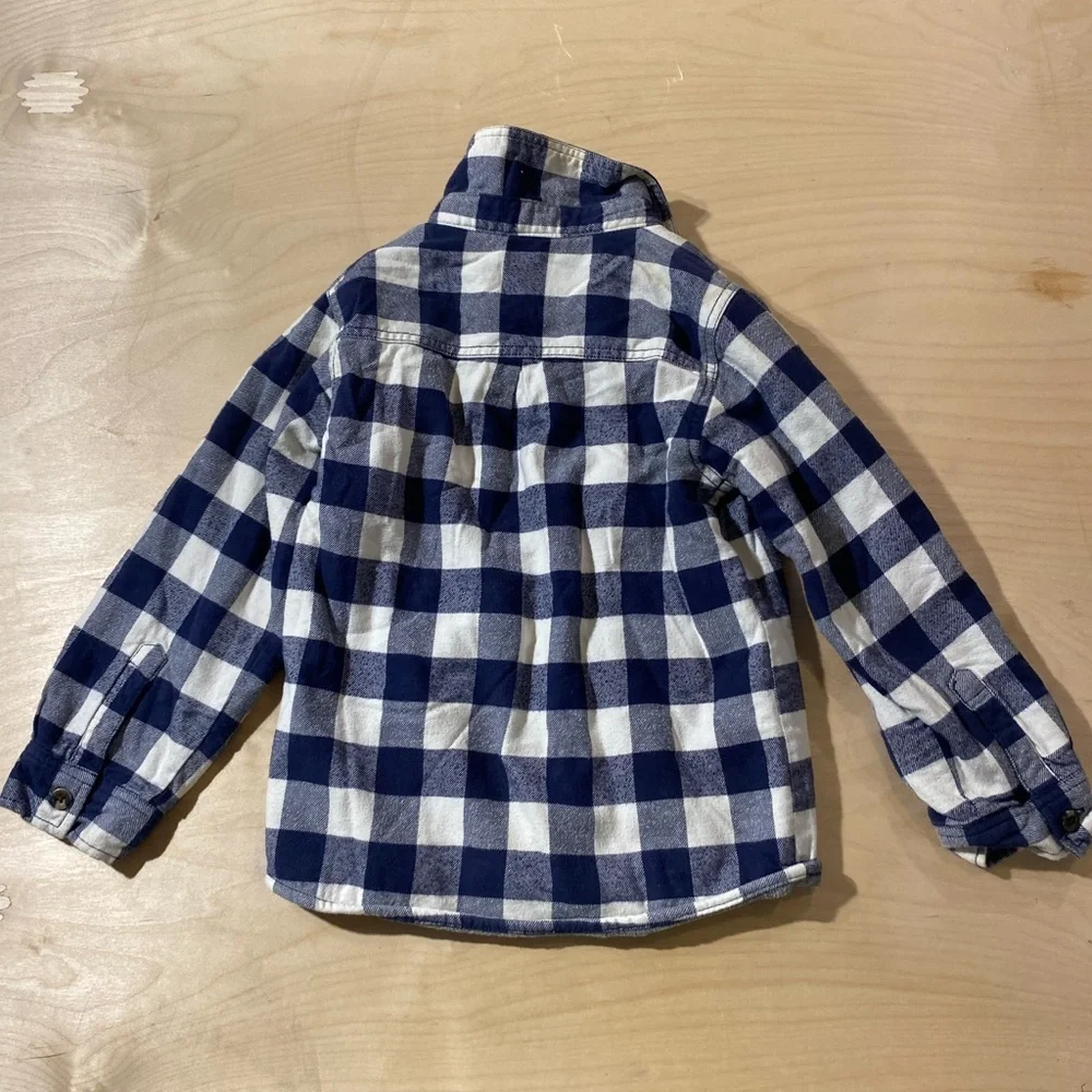 Carter’s Fleeced Lined Shirt Jacket Size 7 (FC)